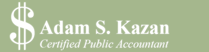 Adam S. Kazan Certified Public Accountant